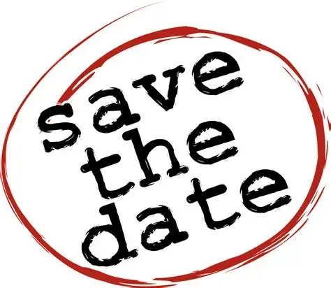 Save the date